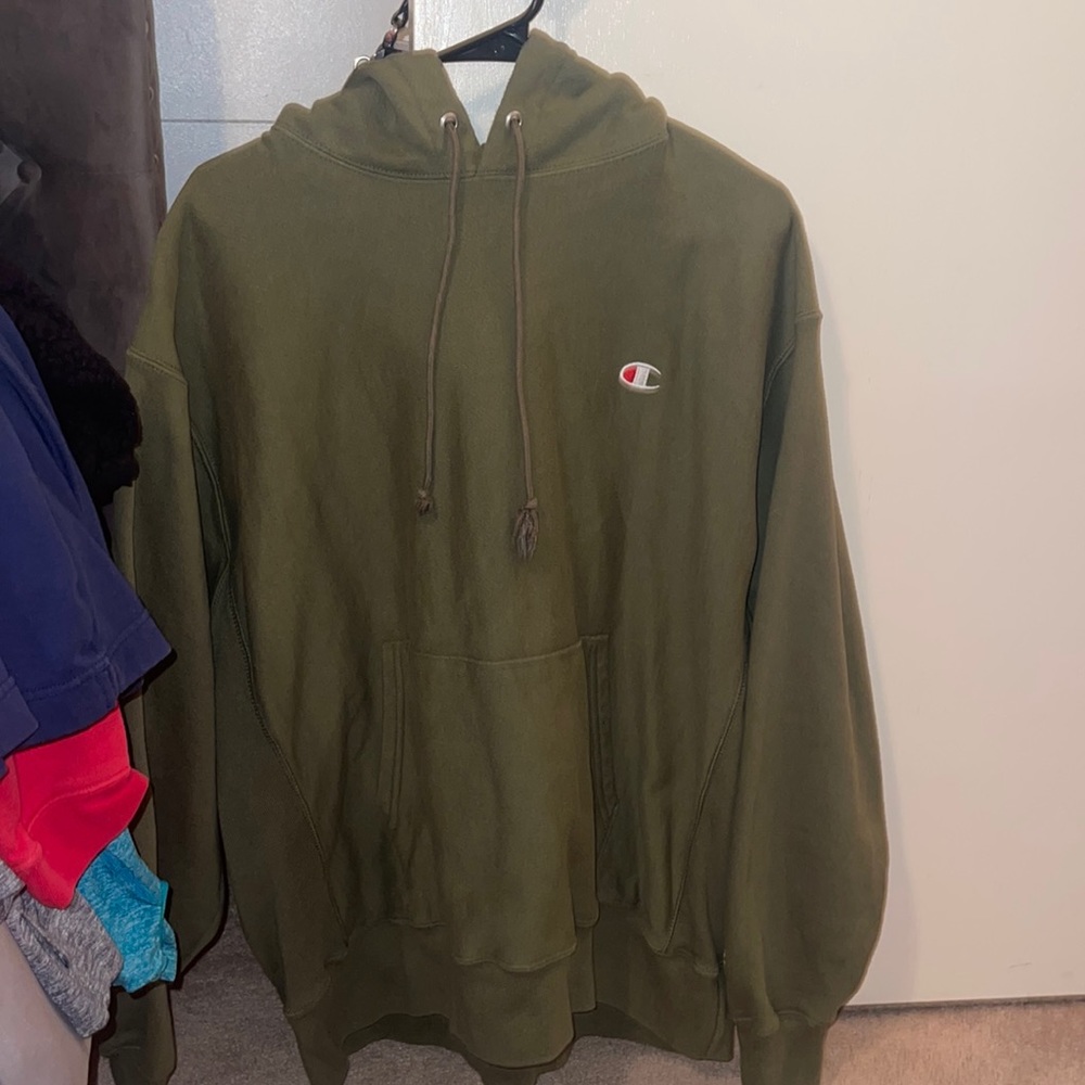 Men’s Champion reverse weave pull over